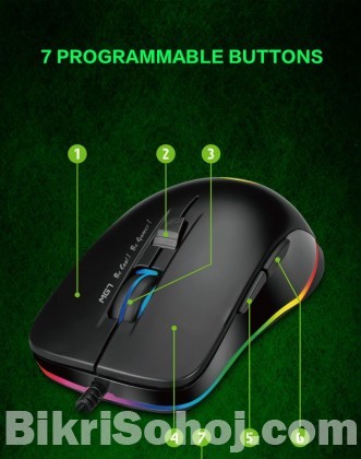 GAMEMAX MG 7 GAMING MOUSE WITH MOUSE PAD